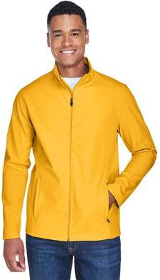 Team 365 TT80 Men's Leader Soft Shell Jacket in Sport Gold size 4XL