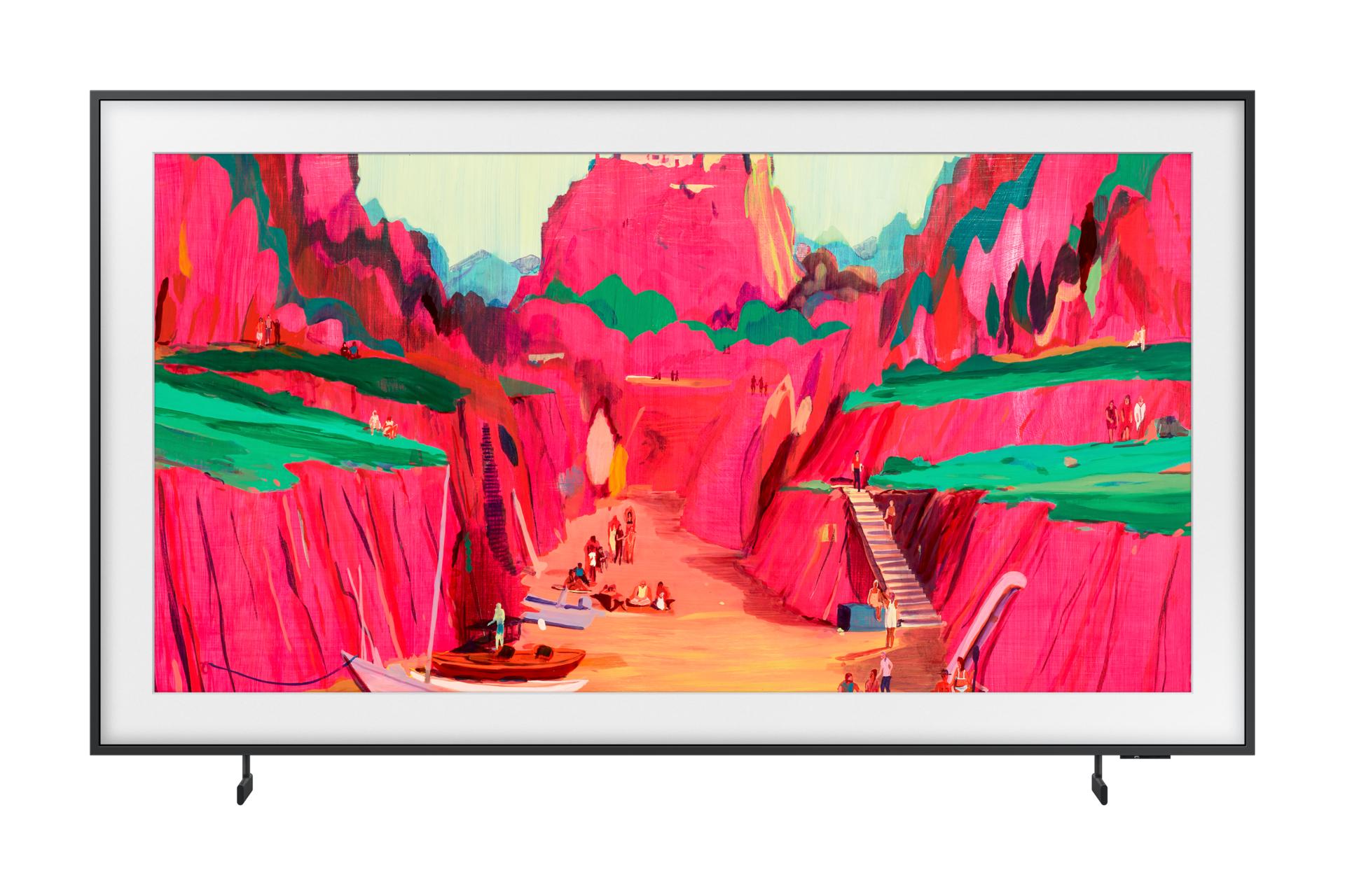 Samsung 2025 75" The Frame Pro Art Mode Neo QLED 4K HDR Smart TV, 190,5 cm (75"), 3840 x 2160 Pixel, Neo QLED, Smart-TV, WLAN, Schwarz