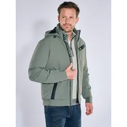 engbers Herren Wasserdichte Funktionsjacke Grün regular uni - 50
