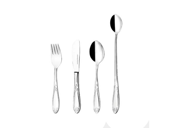 Hardanger Bestikk Couverts pour enfants Nina 4 pièces Acier inoxydable