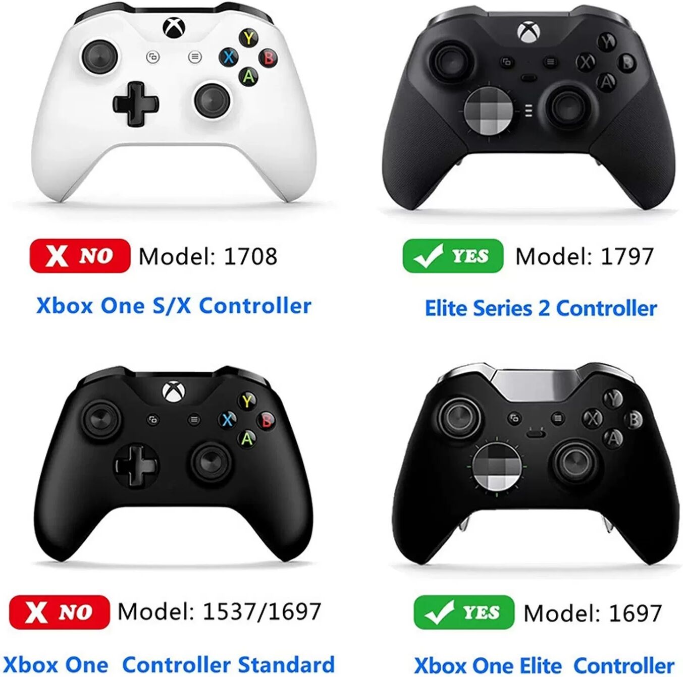 INF Palettes de contrôleur pour Xbox One Elite Series 2