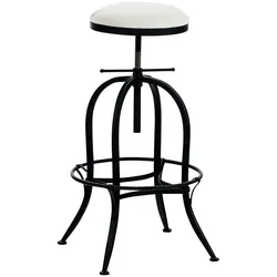 Proregal CHEFGASTRO Barhocker FIFTH AVENUE HxBxT 73x45x45cm Metall Schwarz Barstuhl