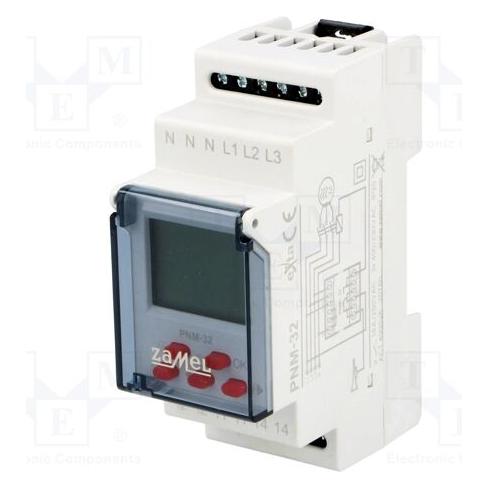 Zamel Przekaźnik napięciowy 3-fazowy 1P AC PNM-32 (EXT10000106) (EXT10000106)