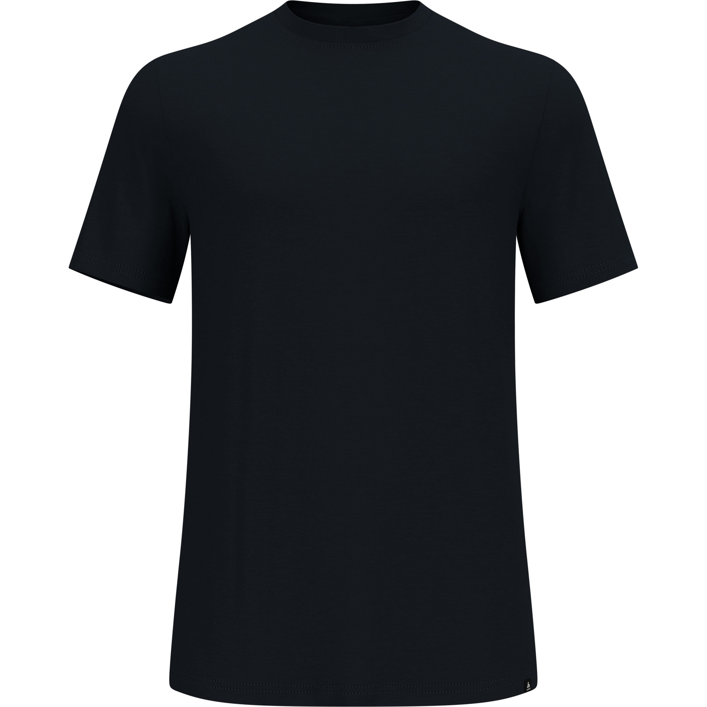 Odlo Merino Tencel Plain Herren T-Shirts schwarz Größe XL Merinowolle | Lyocell (Tencel)