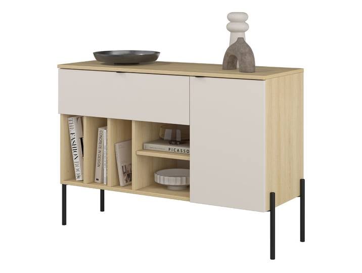 Einzeltür-Kommode Ore mit Schublade, 105 cm,