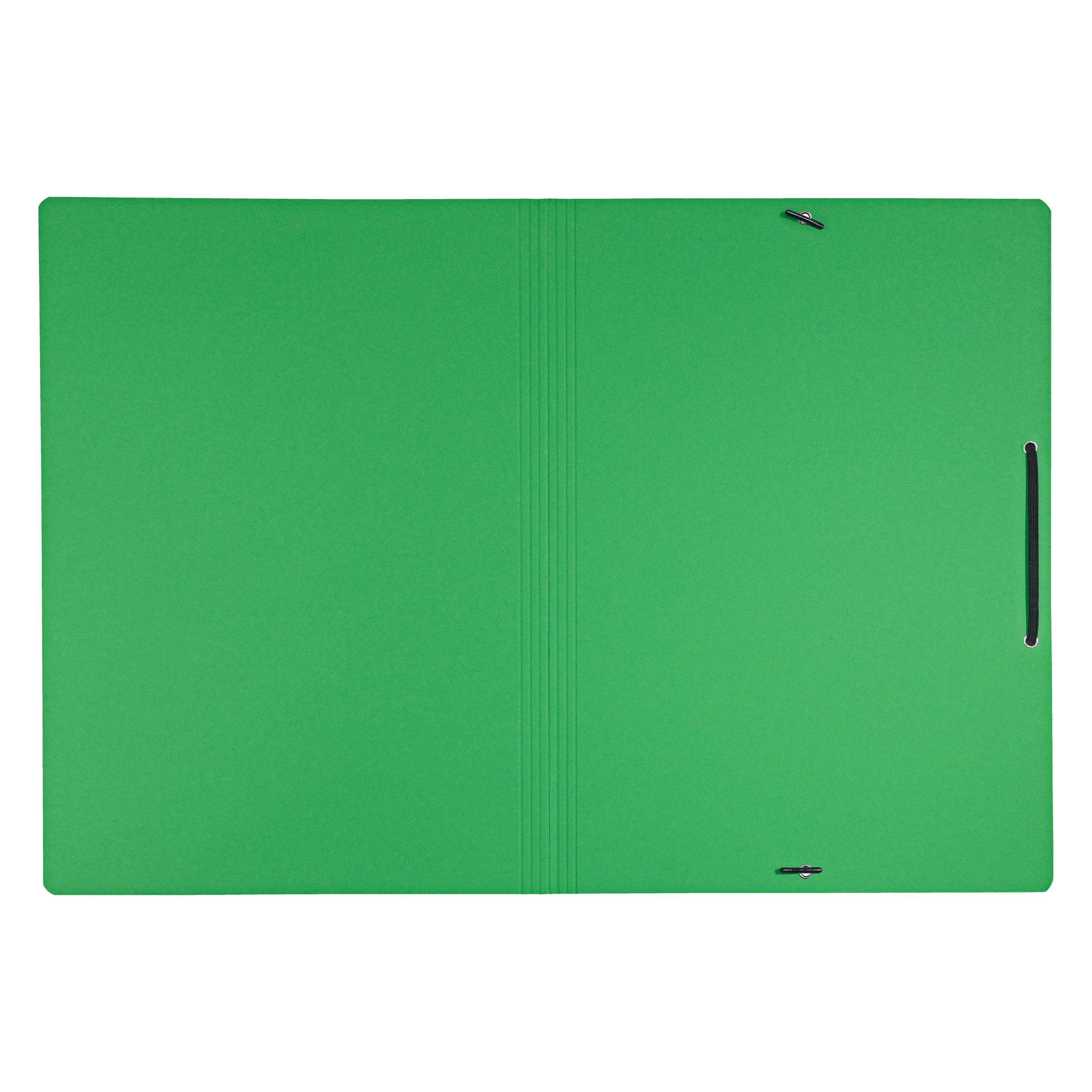 Leitz Gummibandmappe Eckspanner A4 Grün (A4, 1x) (3908-00-55)
