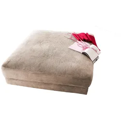 BIG HOCKER MADELINE Taupe Cord