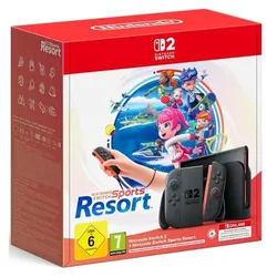 Nintendo Switch 2 + Switch Sports Resort-Set, Spielkonsole, Mehrfarbig