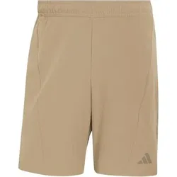 ADIDAS Herren Shorts Designed for Training Workout (Länge 7 Zoll), Größe L in Braun Braun