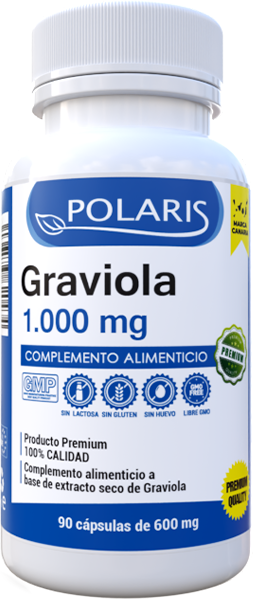 Polaris Graviola 1000 mg 90 Capsules