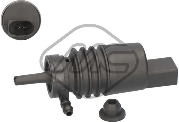 Metalcaucho Waschwasserpumpe, Scheibenreinigung 02062 Für Mercedes Bmw Vw Porsche Smart
