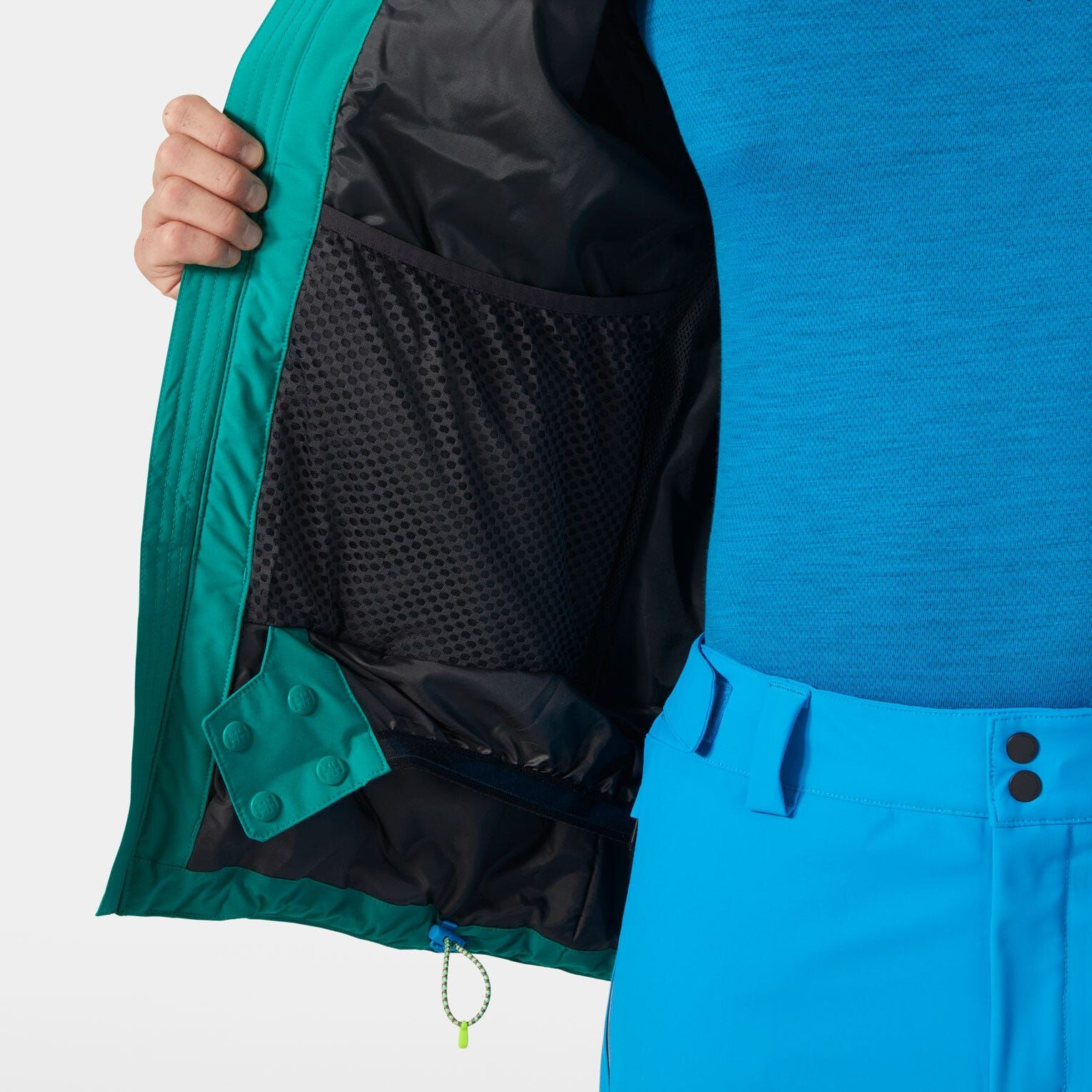 Helly Hansen Men's Gravity Insulated Ski Jacket - Green - 2XL