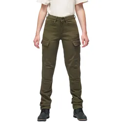 Modeka Brandon Cargo Lady Motorradjeans - olive - 38