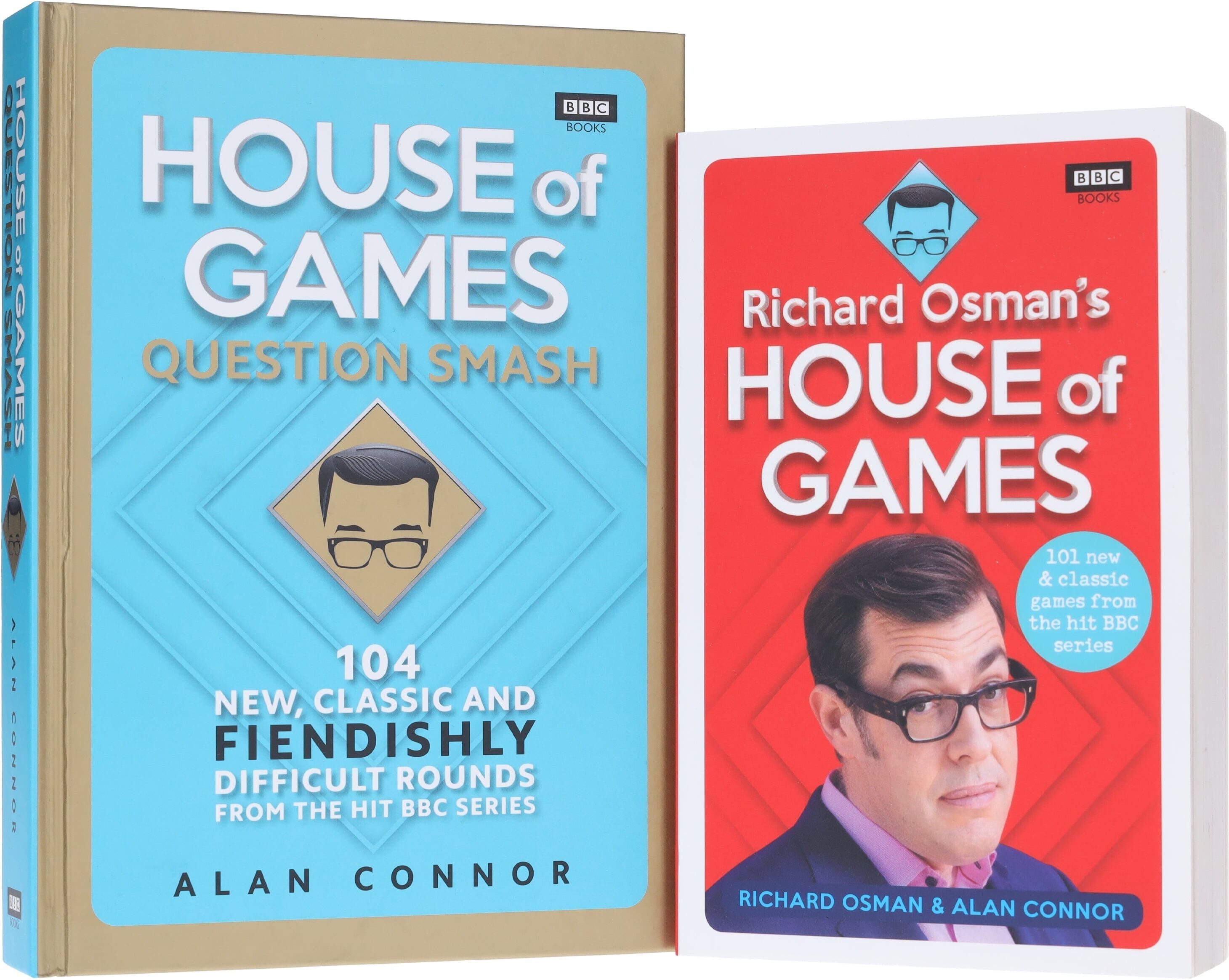 House of Games & Question Smash By Richard Osman and Alan Connor 2 Books Collection Set - Non Fiction - Paperback/Hardback Penguin Random House