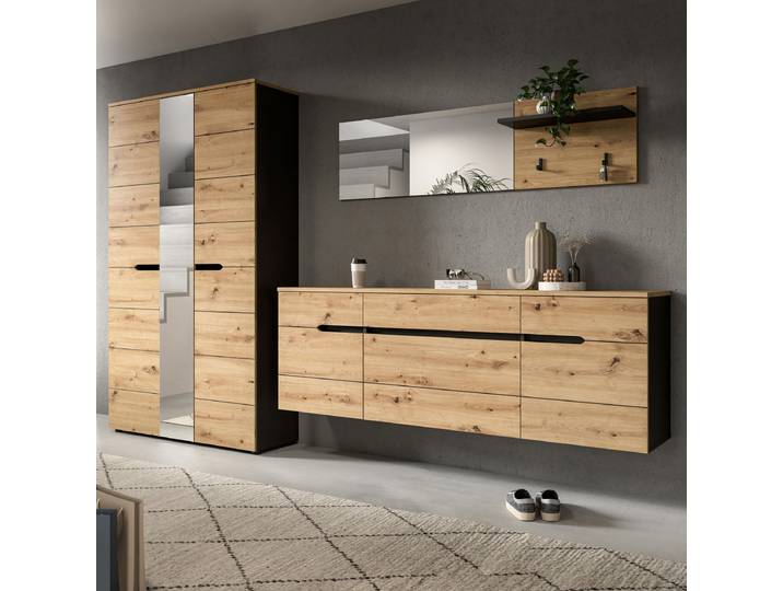 Ensemble composé de vestiaire Canu 3 296cm Marron