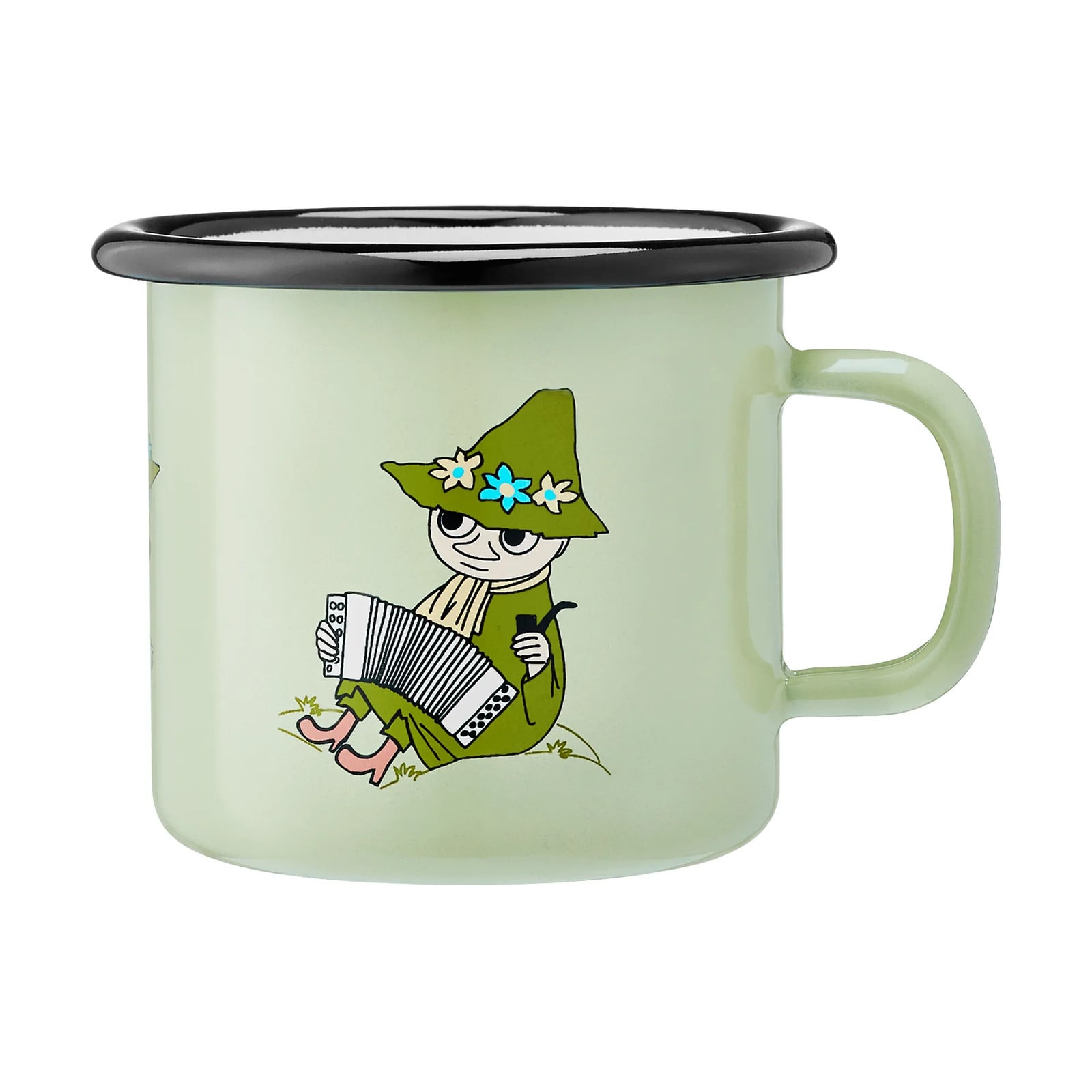 Muurla Moomin geëmailleerde mok Snufkin 2,5 dl