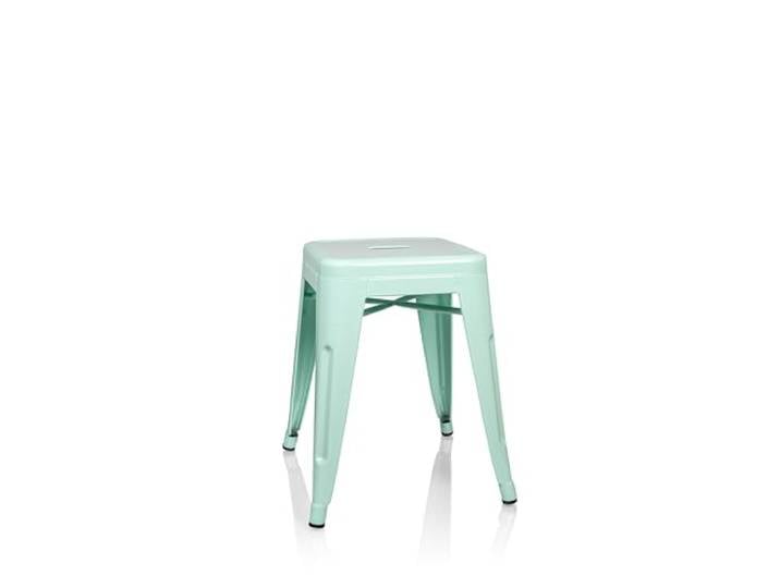 hjh OFFICE Metallhocker, stapelbarer Bistrohocker im Industrial Design