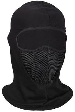 Uplifted Goods Breathable Full Face Balaclava Mask For Motorcycle Riding And Outdoor Protection black
