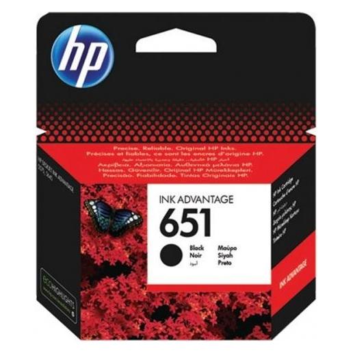 HP Ink No.651 Black (C2P10AE) (BK) (C2P10AE)