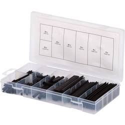 KS Tools 970.0230 Schrumpfschlauchsortiment Schwarz Schrumpfrate:2:1 127 Teile