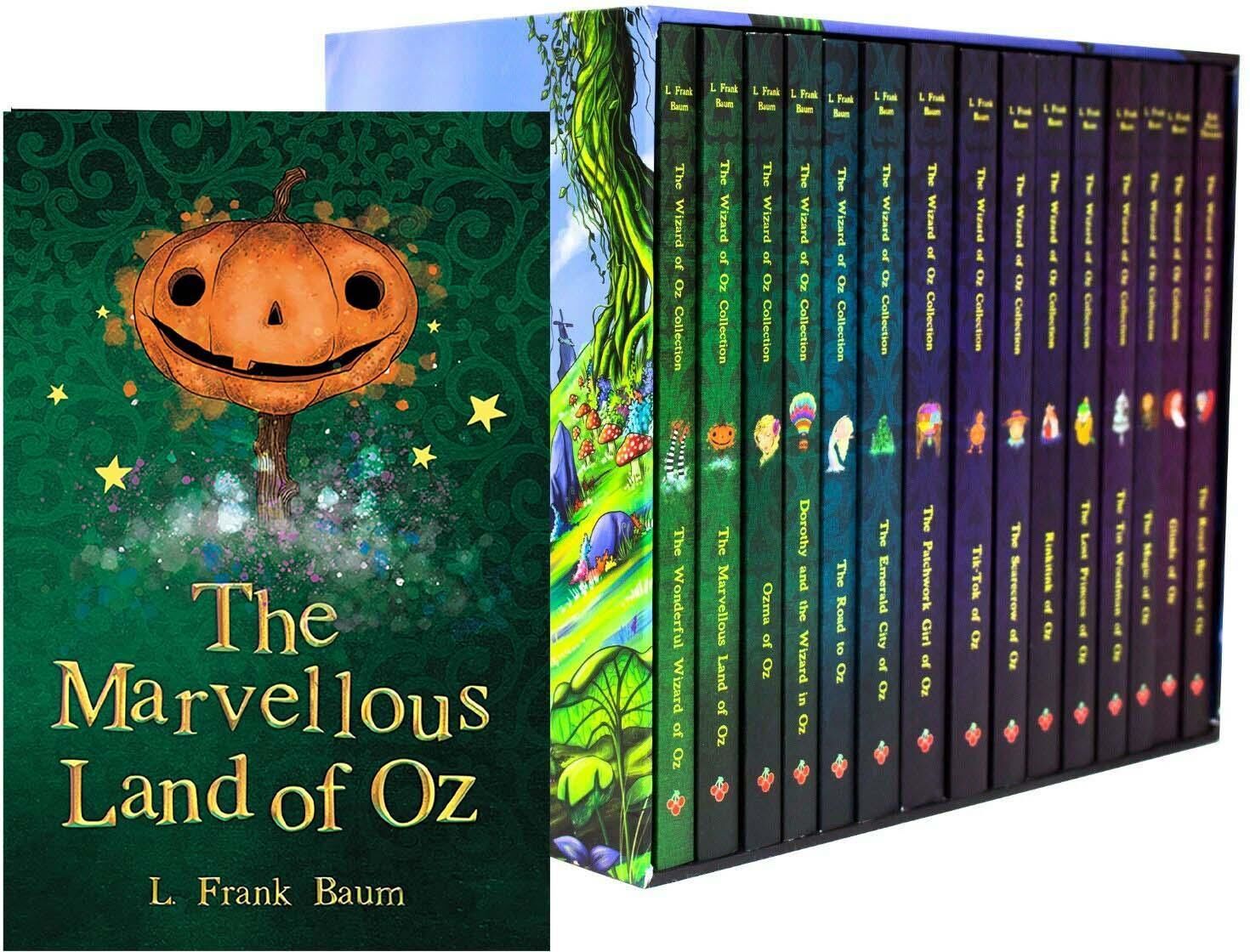 The Wizard of Oz Collection by L. Frank Baum 15 Books Box Set - Ages 9-14 - Paperback Sweet Cherry Publishing