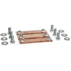 Hager, Verteilerschrank Zubehör, HAG UM30V 3x CU-Schienen universN 30x5 mm L135mm 3-polig