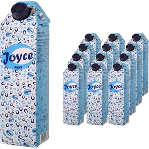 Joyce Mineralwasser Aqua still, im Tetrapack, ohne Kohlensäure, 12x 1 Liter