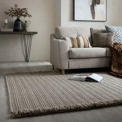 Teppich uni Grau 200 x 290 cm - BOYNE   Kadima Design