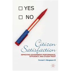 Citizen Satisfaction, Fachbücher von F. Morgeson