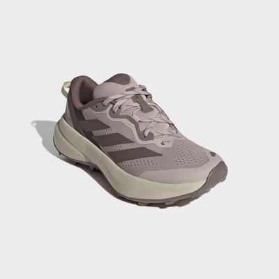 Trailrunningschuh ADIDAS TERREX "TRACEFINDER PLUS", Damen, Gr. 38,5, beige (wonder taupe, earth strata, aurora coffee), Synthetik, Textil, Schuhe, für mehr Grip