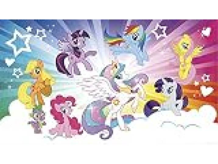 Fresque Murale Adhésive Géante My Little Pony Nuage Xl