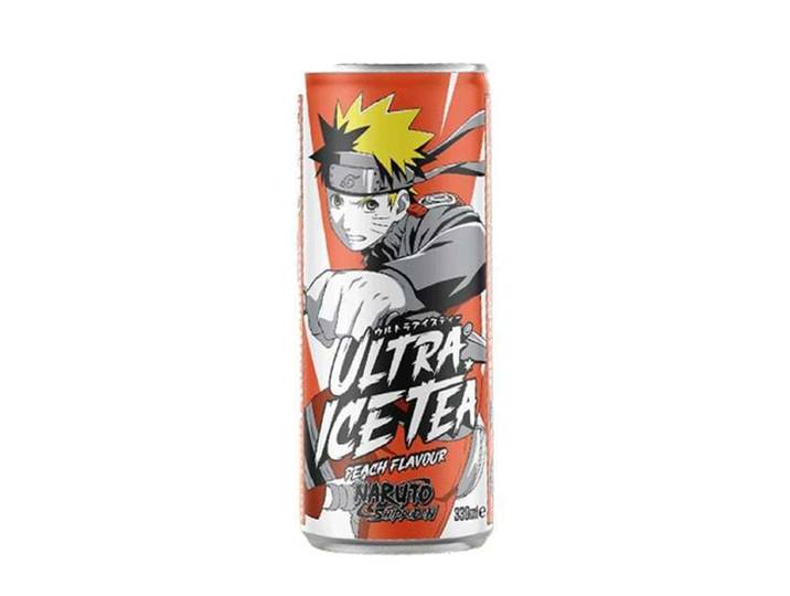 ULTRAPOP Ultra Ice Tea Naruto Thé glacé à la pêche - 33 cl