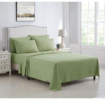 Kathy Ireland 6 Piece Brushed Microfiber Sheet Set