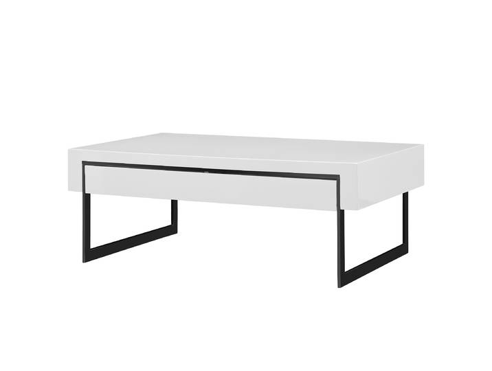 Couchtisch Arcanum 110 x 40 x 70cm Weiß/Matt Weiß