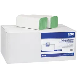 OTTO Office Papierhandtücher grün, 25 cm