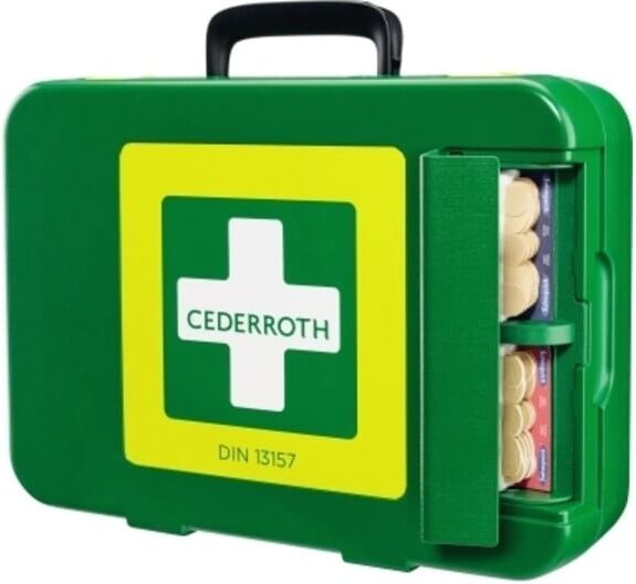 Erste Hilfe Koffer First-Aid-Kits B300xH420xT118ca.mm grün ; Orkla Care (390104)