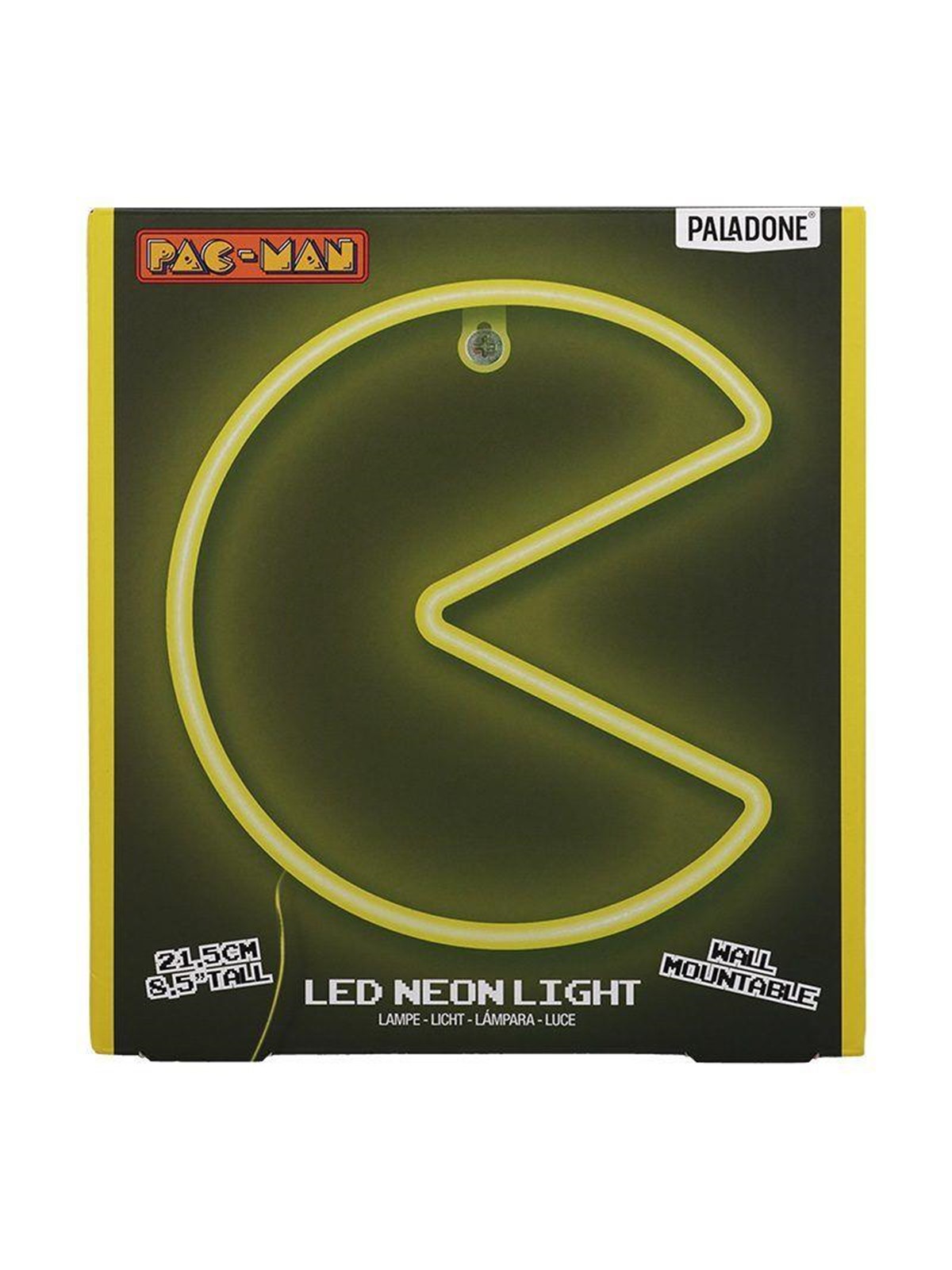 Paladone - Pac Man Wall Mountable LED Neon Light - Lampe
