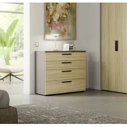 Rudolf Kommode Cozy Holzoptik Braun Esche