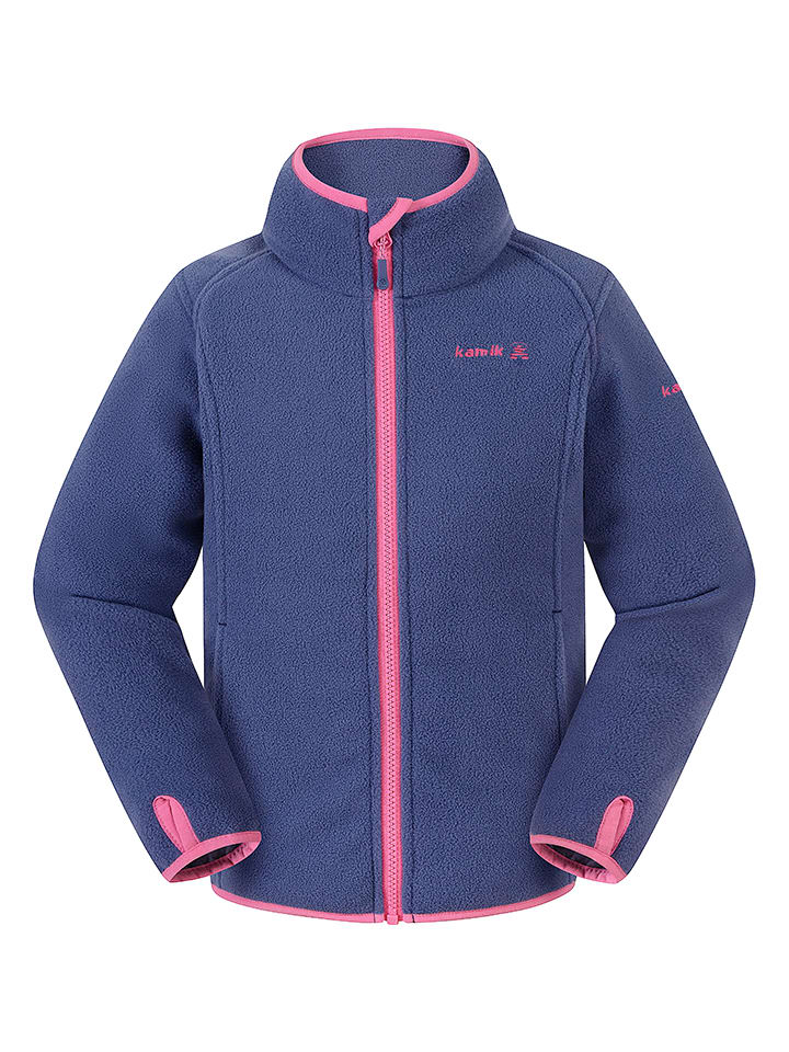Kamik Fleecejacke "Linnea" in Dunkelblau - 128