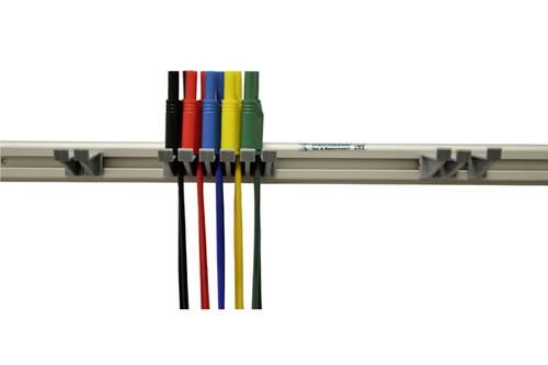 Hirschmann Test & Measurement PMS 4 S LMLH Sicherheits-Messleitungs-Set Lamellenstecker 4mm Lamellenstecker 4mm 1.00m Rot 1St.