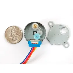 Adafruit Schrittmotor 28mm, 32-Schritt, 1/16 Reduzierung, unipolar, 5VDC
