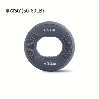 Increase Muscle Power With Strength Hand Grip Ring For Fitness gray