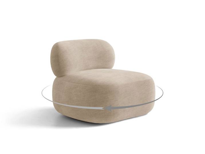 Micadoni Sessel Aura, Drehbarer Sessel
