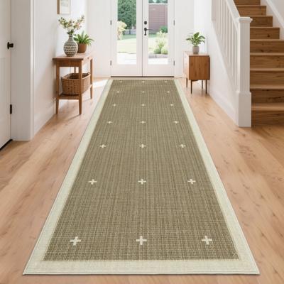 Garvee Modern Cross Pattern Area Rugs for Living Room Bedroom