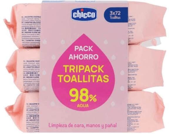 Chicco Pack Toallitas 3 X72 uds