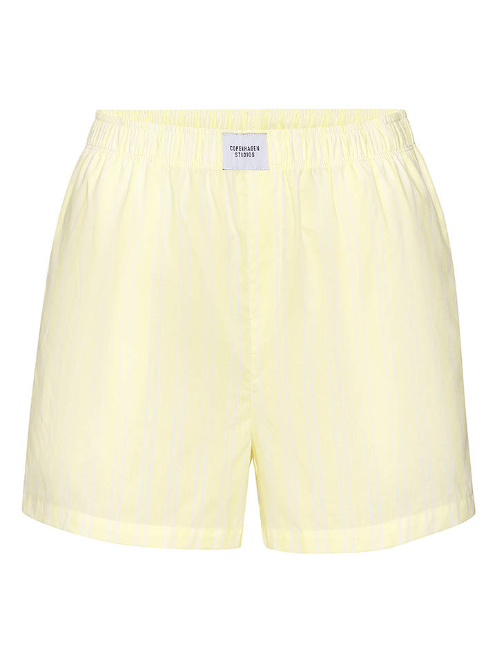 Copenhagen Studios Pyjama-Shorts in Gelb - 46
