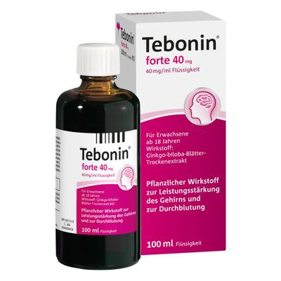 Tebonin forte 40 mg Lösung 100 ml Flüssigkeit