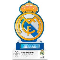 Kids Licensing, Wecker, Real Madrid 3D Alarm Clock lamp
