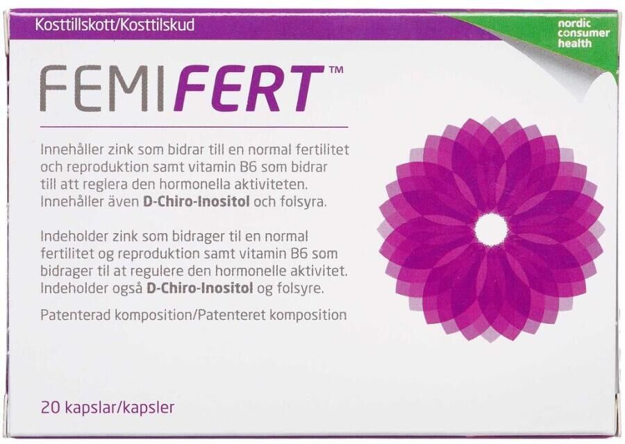 Femifert Kosttilskud 20 stk