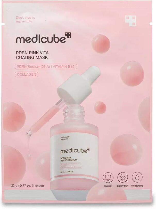 Medicube - PDRN Pnk Coating Mask, 1 Stück, Multicolor